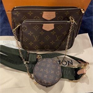 💕 SOLD 💕 LOUIS VUITTON MULTIPOCHETTE KHAKI